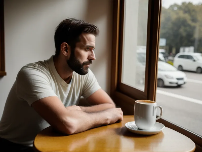 Réseautage introverti à Orléans : freelance hésitant devant l'entrée d'un événement professionnel